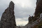 In Cornagera (1311 m) ad anello sui sentieri ‘Cornagera’ e ‘Vetta’ il 4 novembre 2016 - FOTOGALLERY